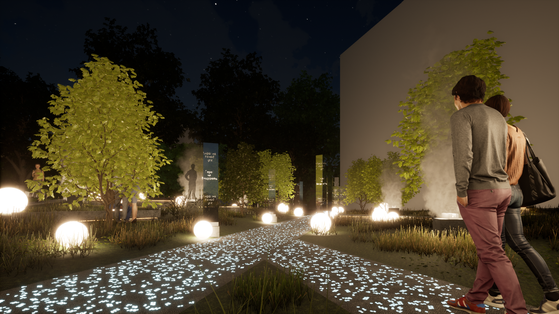 乌克兰英雄纪念公园概念设计丨Vizdome Space-17