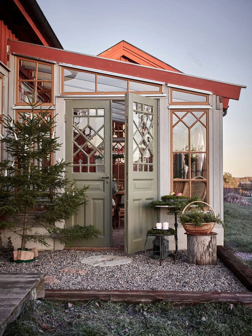 瑞典 19 世纪农场屋的温馨冬季假期-14