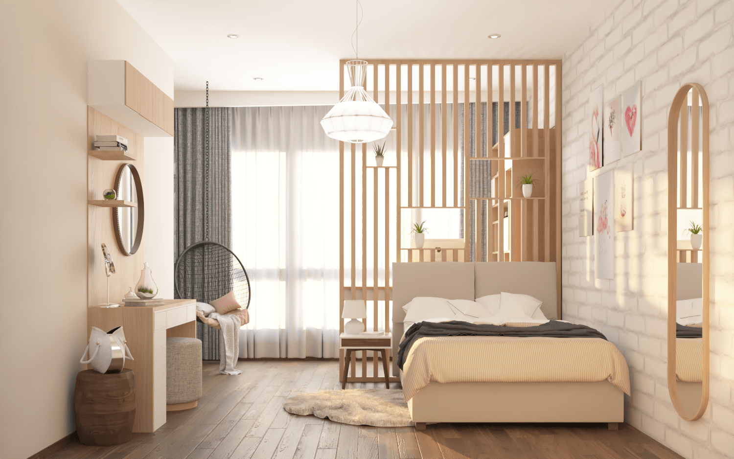 女孩卧室设计-4