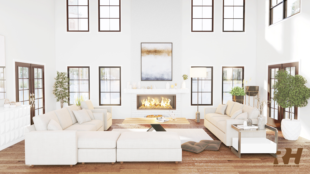 室内三维渲染-3