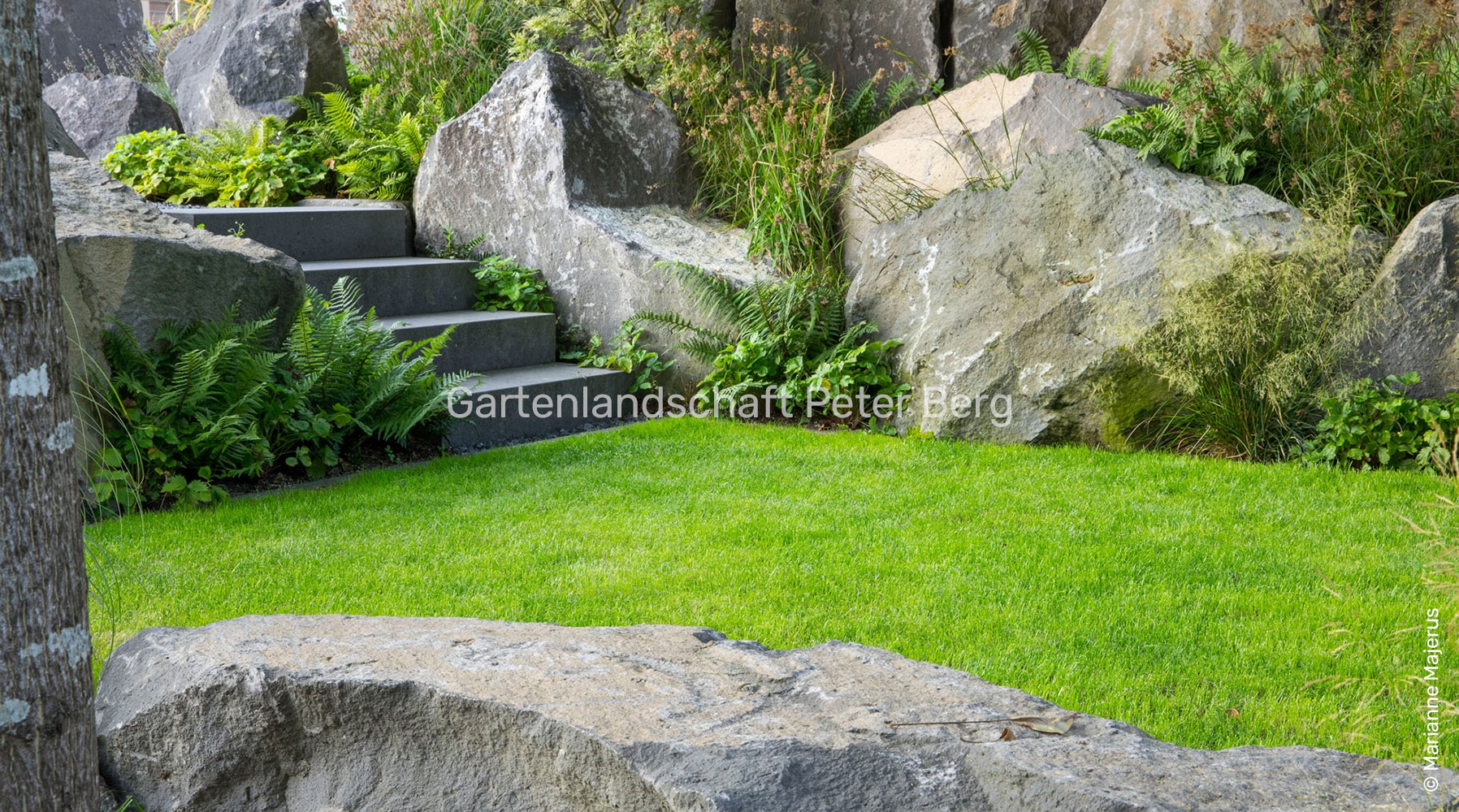 卢森堡山坡花园丨Peter Berg GartenLandschaft-17