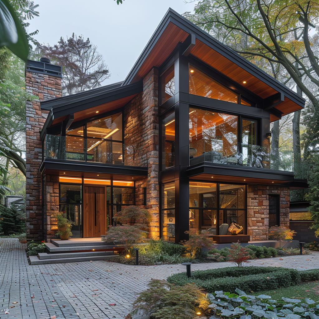 Vancouver Single Family House Concepts (Sloped Roofs)-4