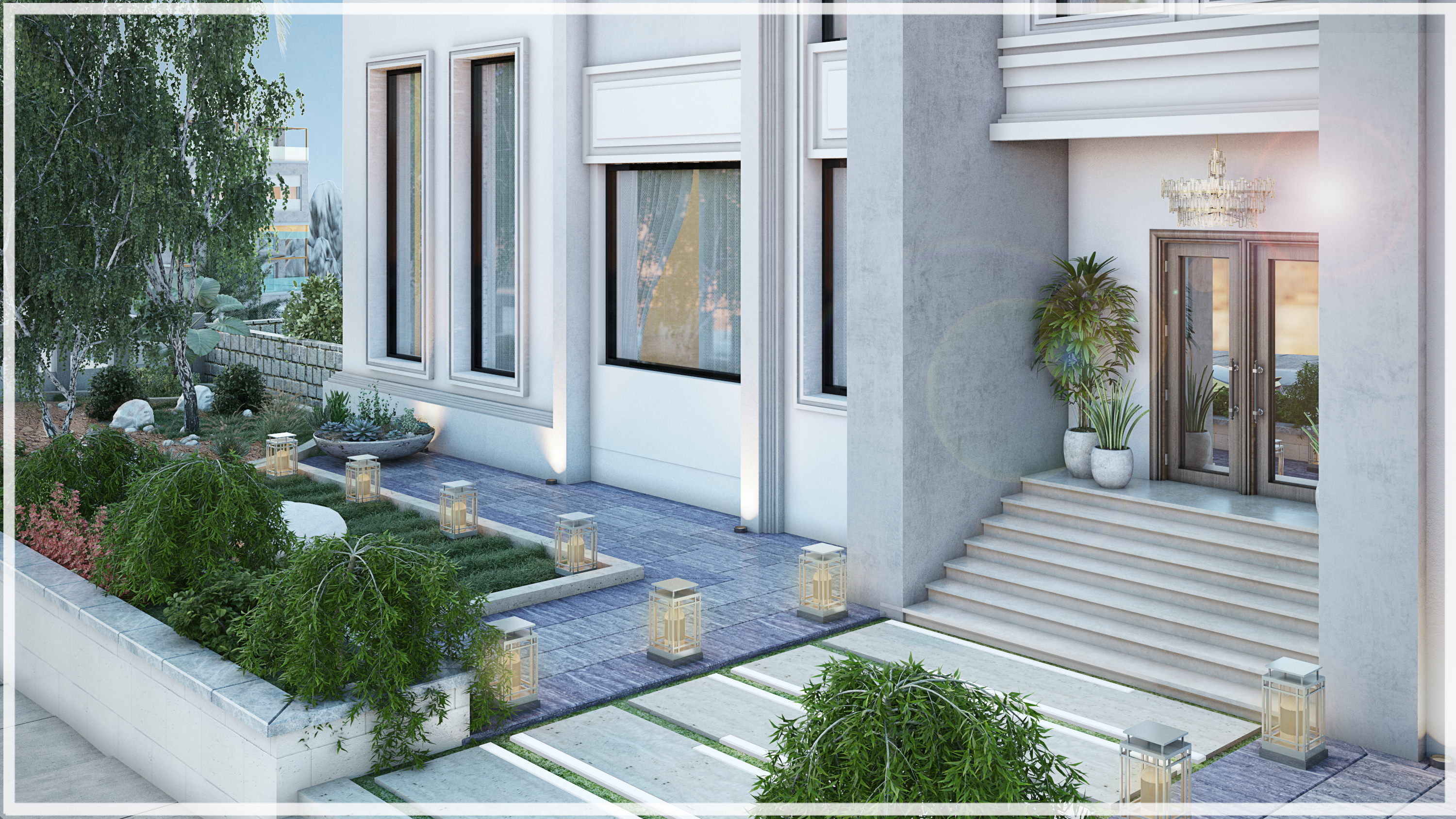 LANDSCAPE FOR VILLA IN SULTANATE OMAN-2