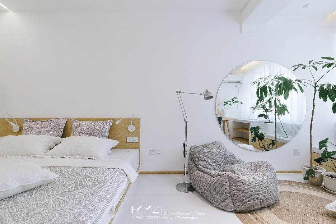 南京 40 平自然北欧风老房翻新,猫咪“二零”的惬意生活-62