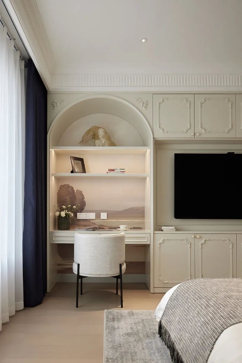 法式浪漫与中国传统工艺的完美融合丨HHDESIGN 紅華设计事务所-27