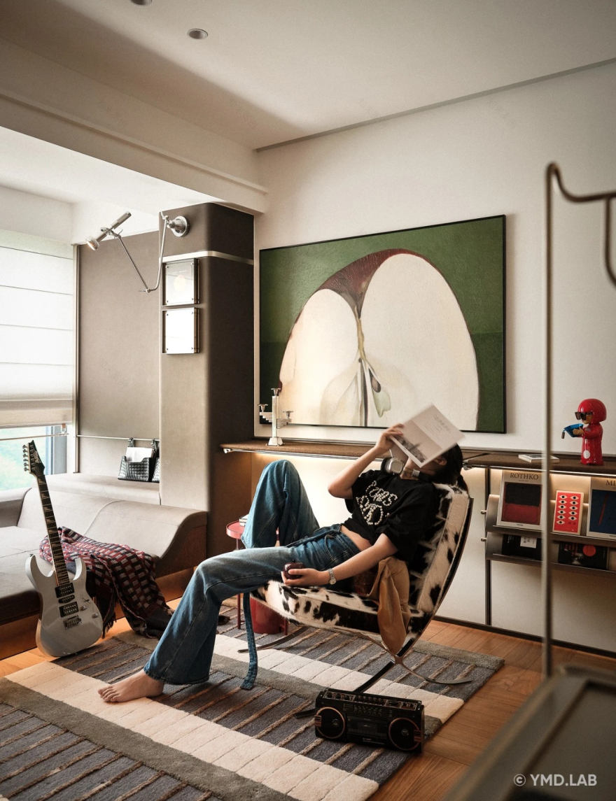 深圳山樾湾70B&70C户型样板间丨中国深圳丨岳蒙设计-114