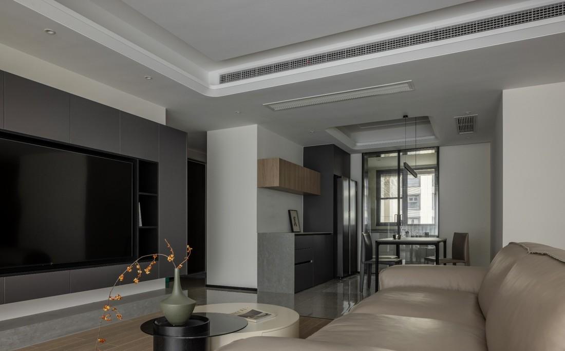 黑白灰邂逅原木色的家-18