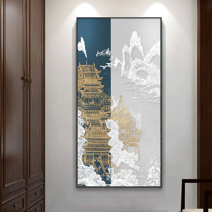 星绘画业-艺术肌理原创作品-1