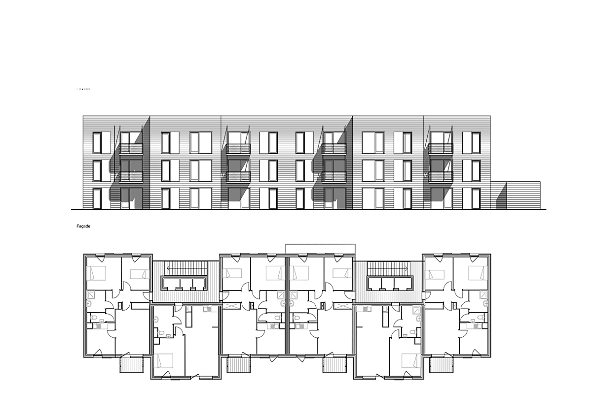 生态街区典范 | Rive de Gier 60 套社会住房公寓-71