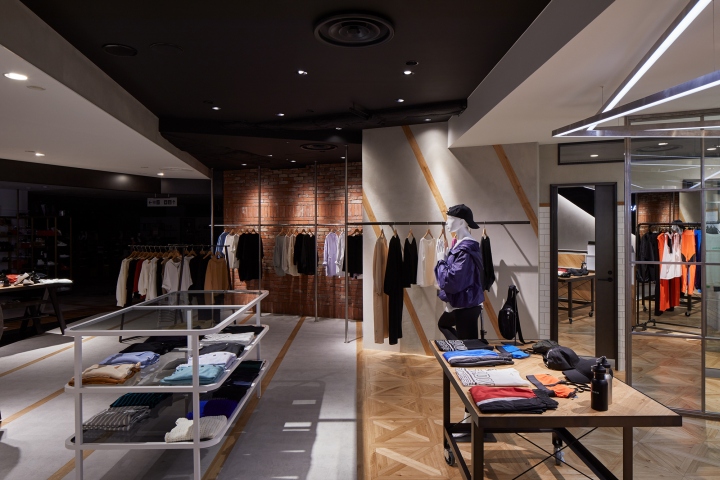 日本 JEANASIS 商店的立体对比设计-13