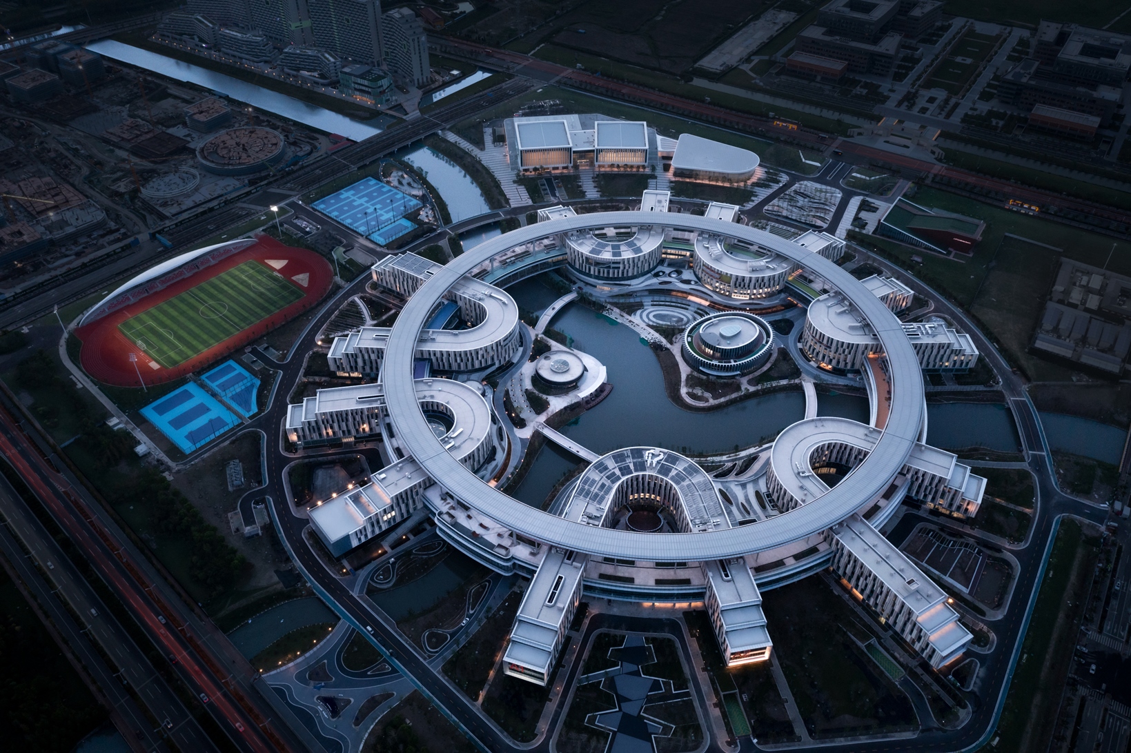 HPP+同济院新作：巨环下的“学习超市”，西交利物浦大学太仓校区 -26