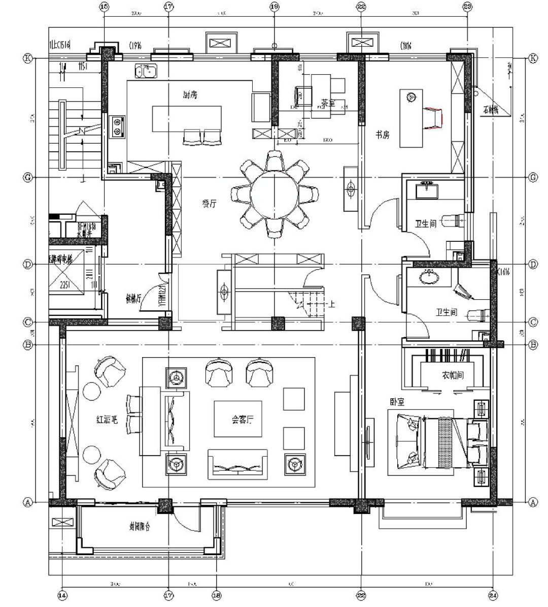 鑫界王府轻奢风样板间，低调奢华与简约精致共融-4