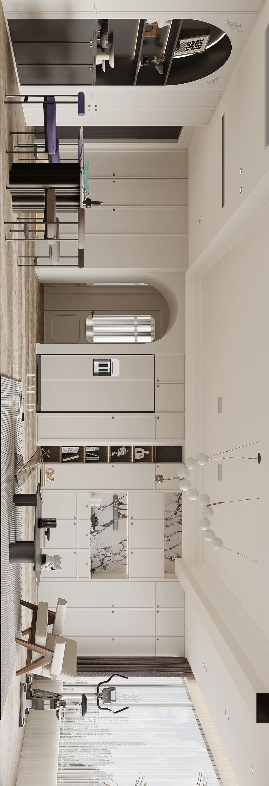 140㎡法式自由空间丨中国六安丨飞墨设计组-21