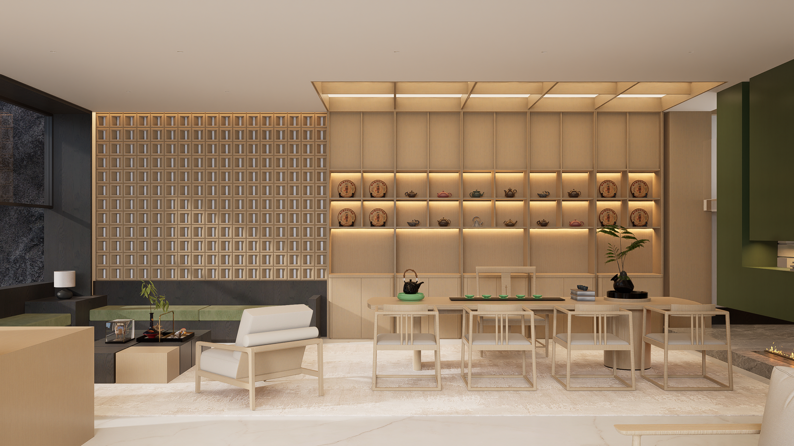 现代原木民宿&酒店设计效果-5