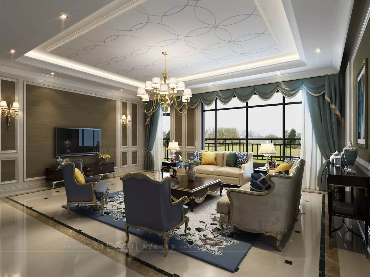 简美风格 | 莱蒙水榭山案例赏析-25