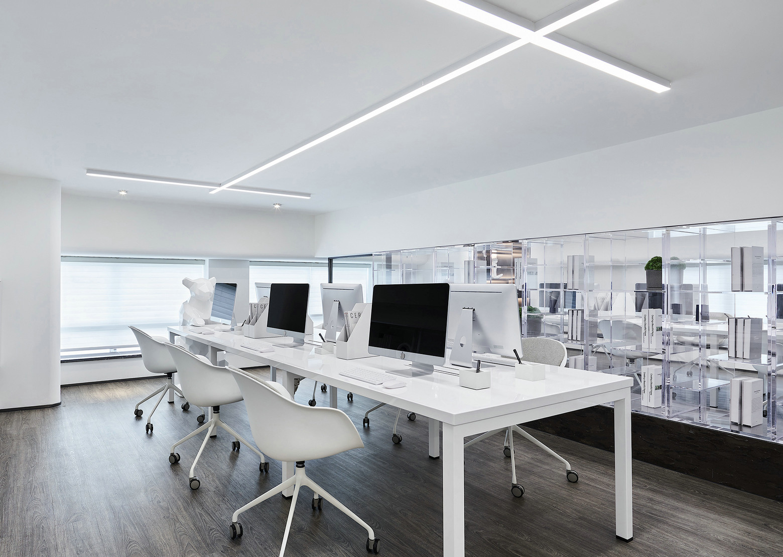 如墨设计｜创意美学玩转空中Loft办公样板-15