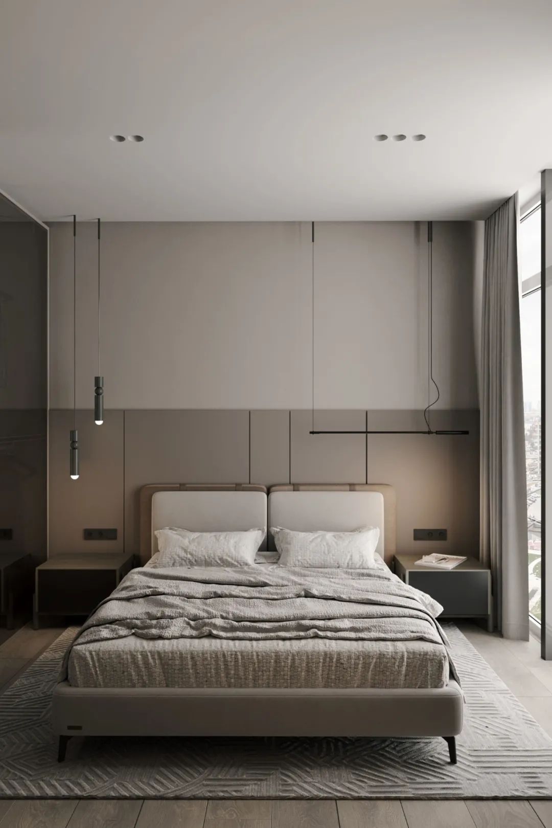 280㎡现代简约之家丨ArtPartner Architects-69