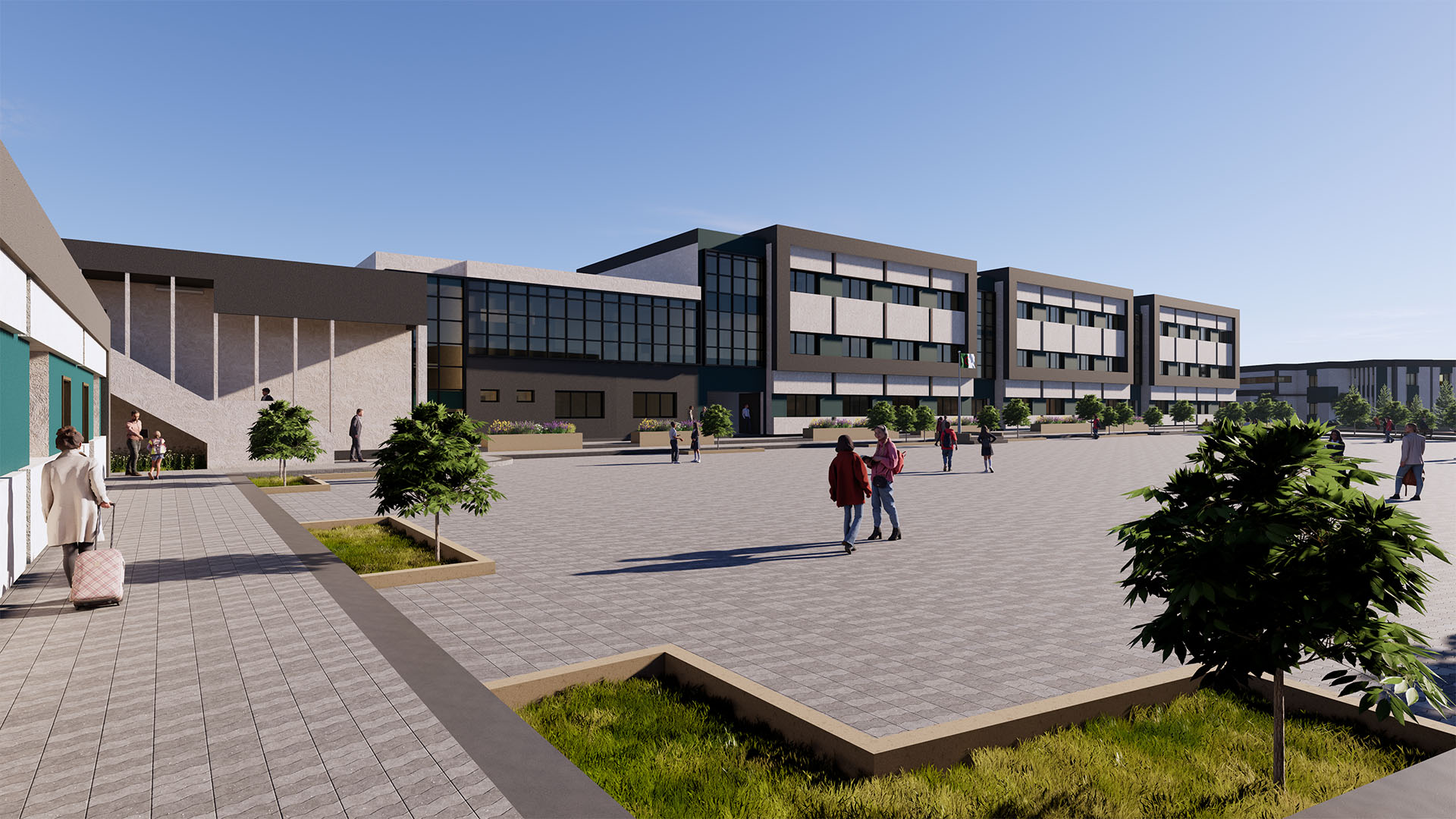 Middle School Complex in S.B, Saida-4