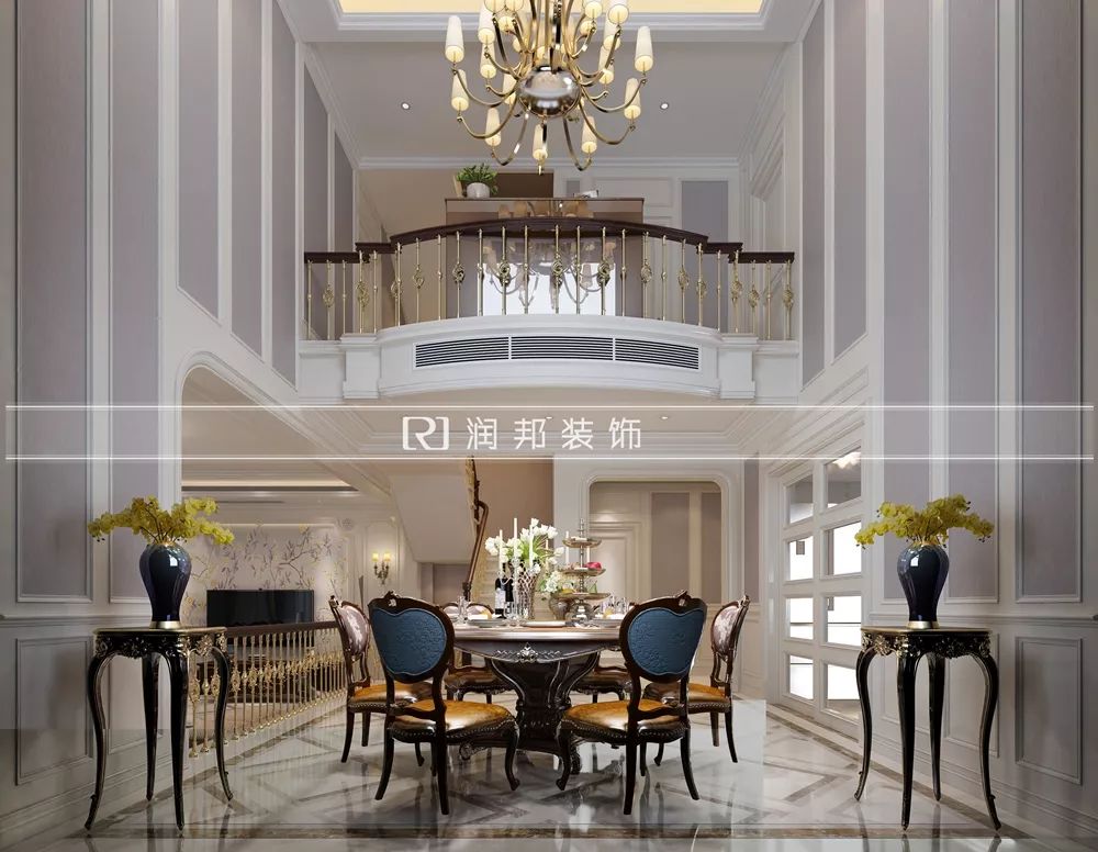 薛杨设计 | 龙湖悠山郡欧式别墅，奢华与雅致的完美融合-26