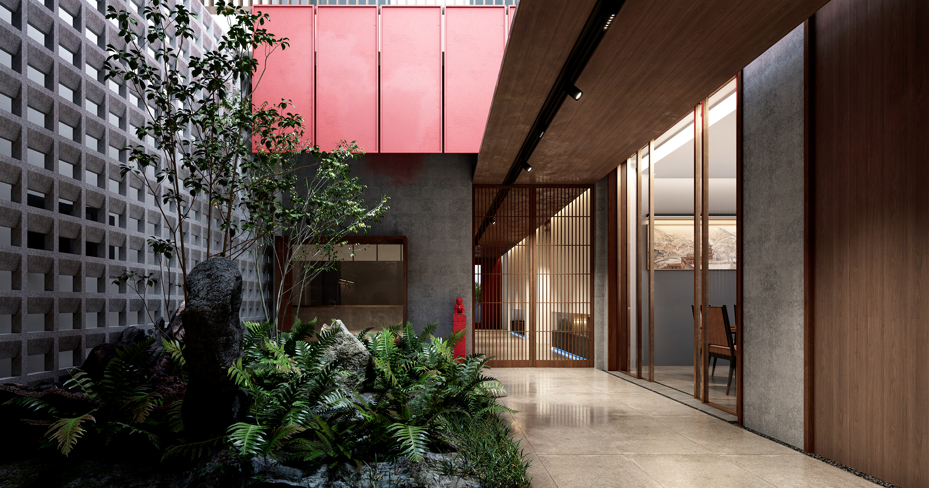 万境壹空·祥侬国鸡宴餐饮空间设计实景呈现-34