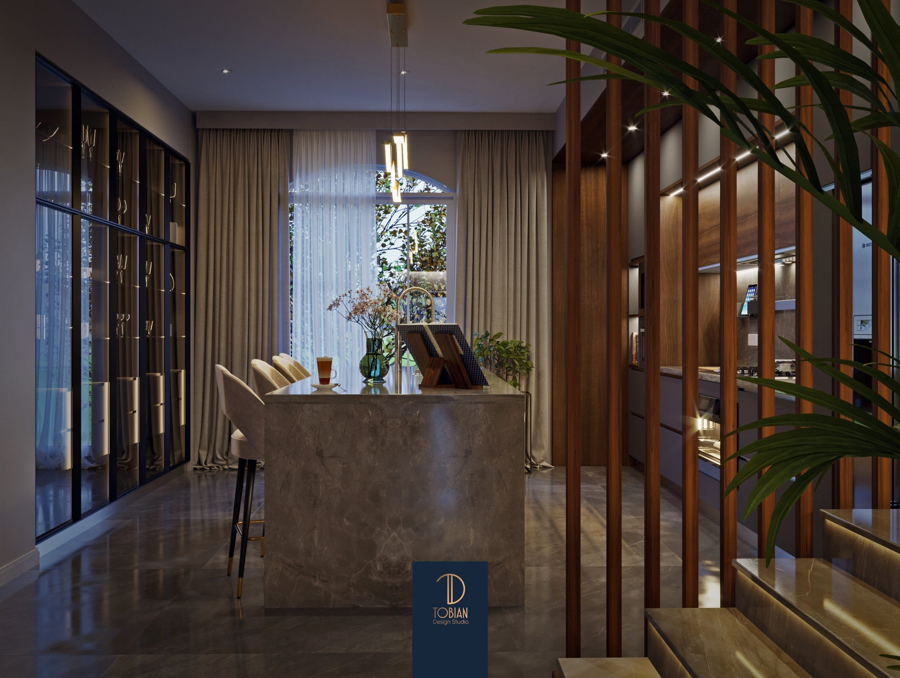 Modern Kitchen (Layan compound)-6