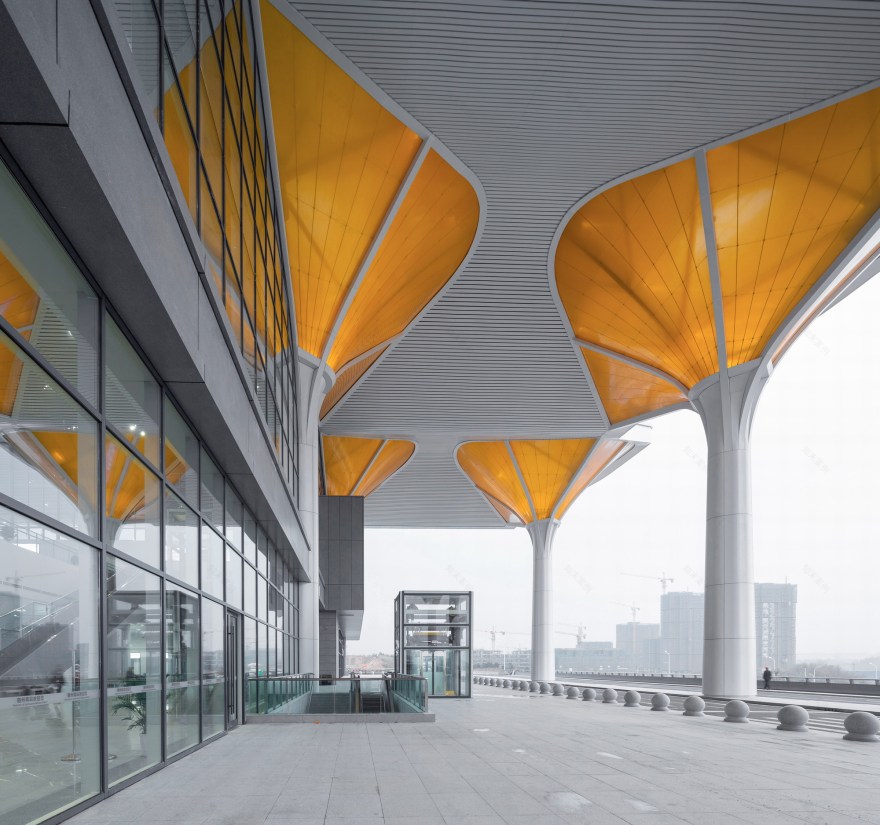 汉十高铁随州南站丨中国随州丨中南建筑设计院-38