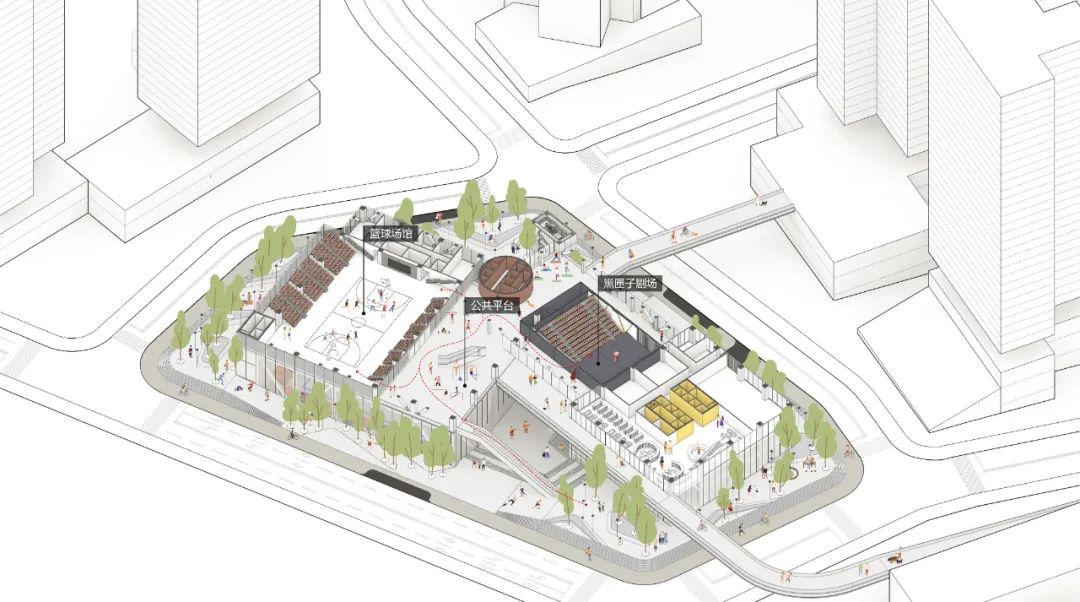 坂田街道室内体育馆建设工程丨中国深圳丨深圳市库博建筑设计事务所有限公司（立方设计）-40