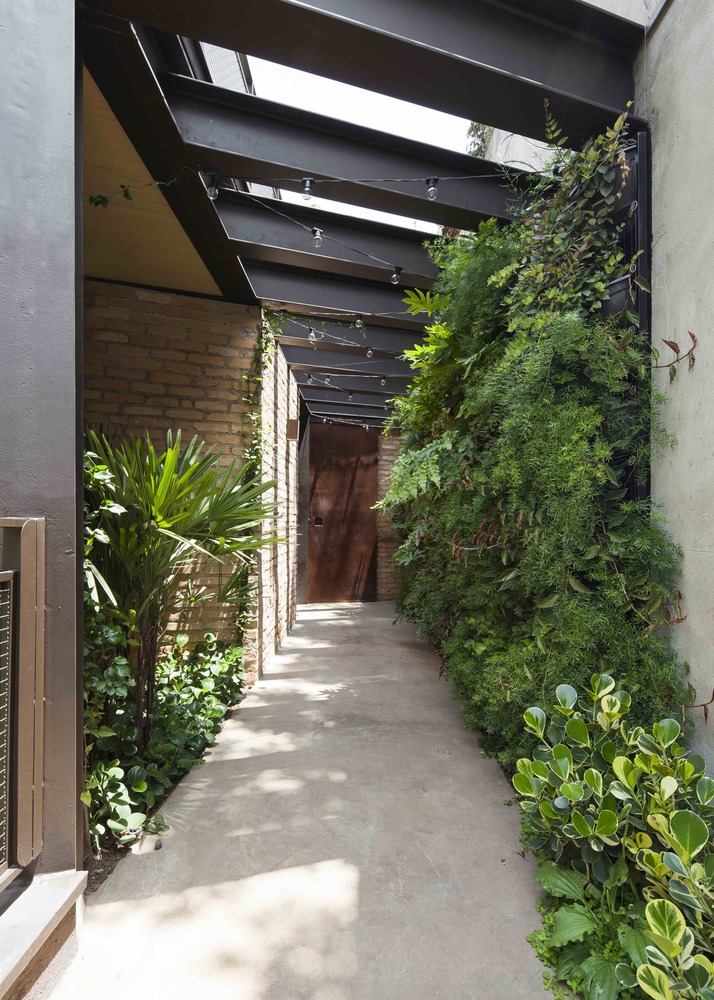 巴西 Pacaembu House 绿色住宅设计-43