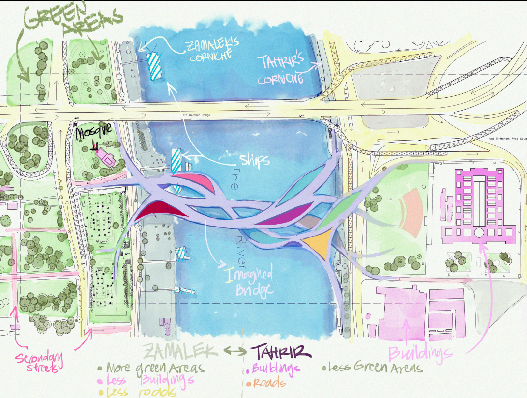 Pedestrian Bridge Tahrir-Zamalek 2nd Year-2