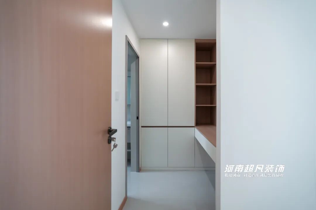 完工首发丨二七区名门橙邦·悦橙苑，124平现代风格，色彩纯粹简约大气-136