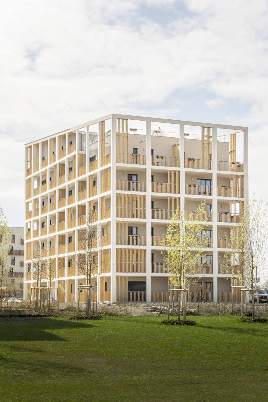 IllkirchGraffenstaden,Tectône 公寓丨法国-10