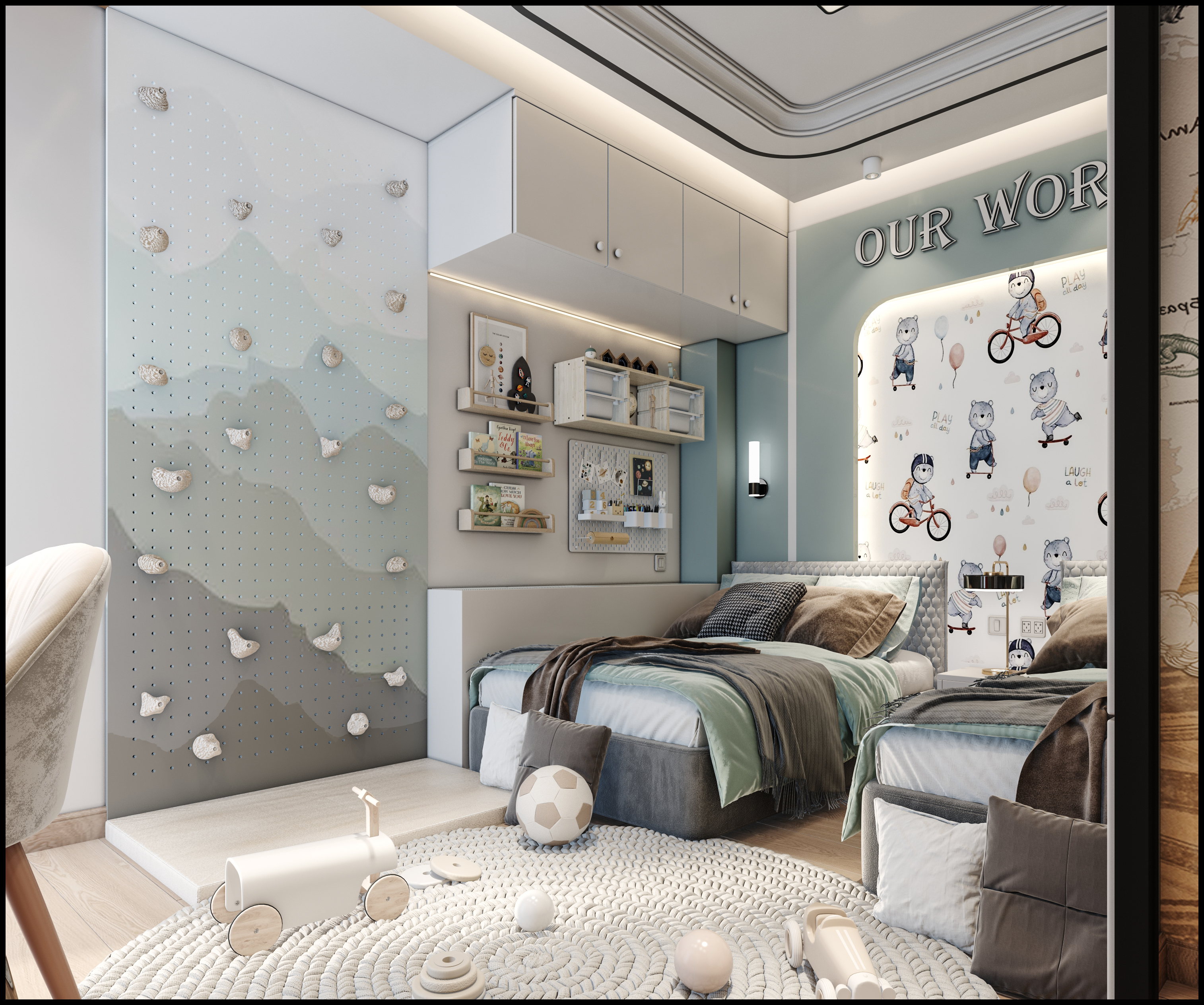 KIDS（BOYS）BEDROOM 设计-2