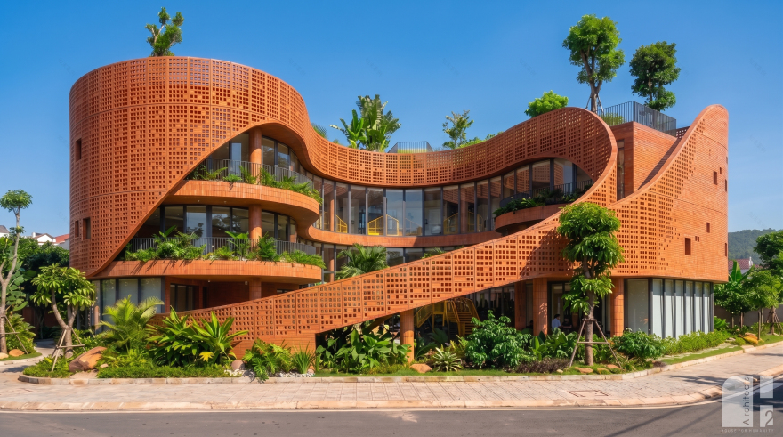 嘉莱幼儿园丨越南丨H2 Architects-1