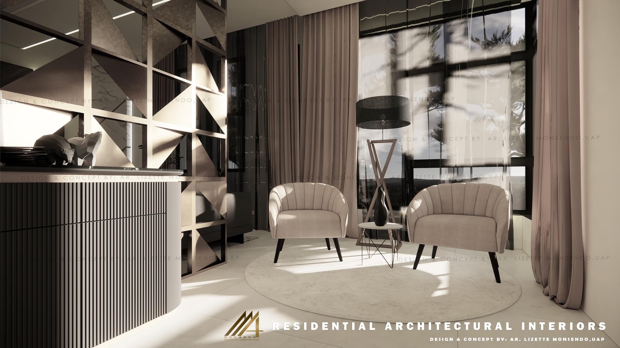 居住区域建筑内饰-19