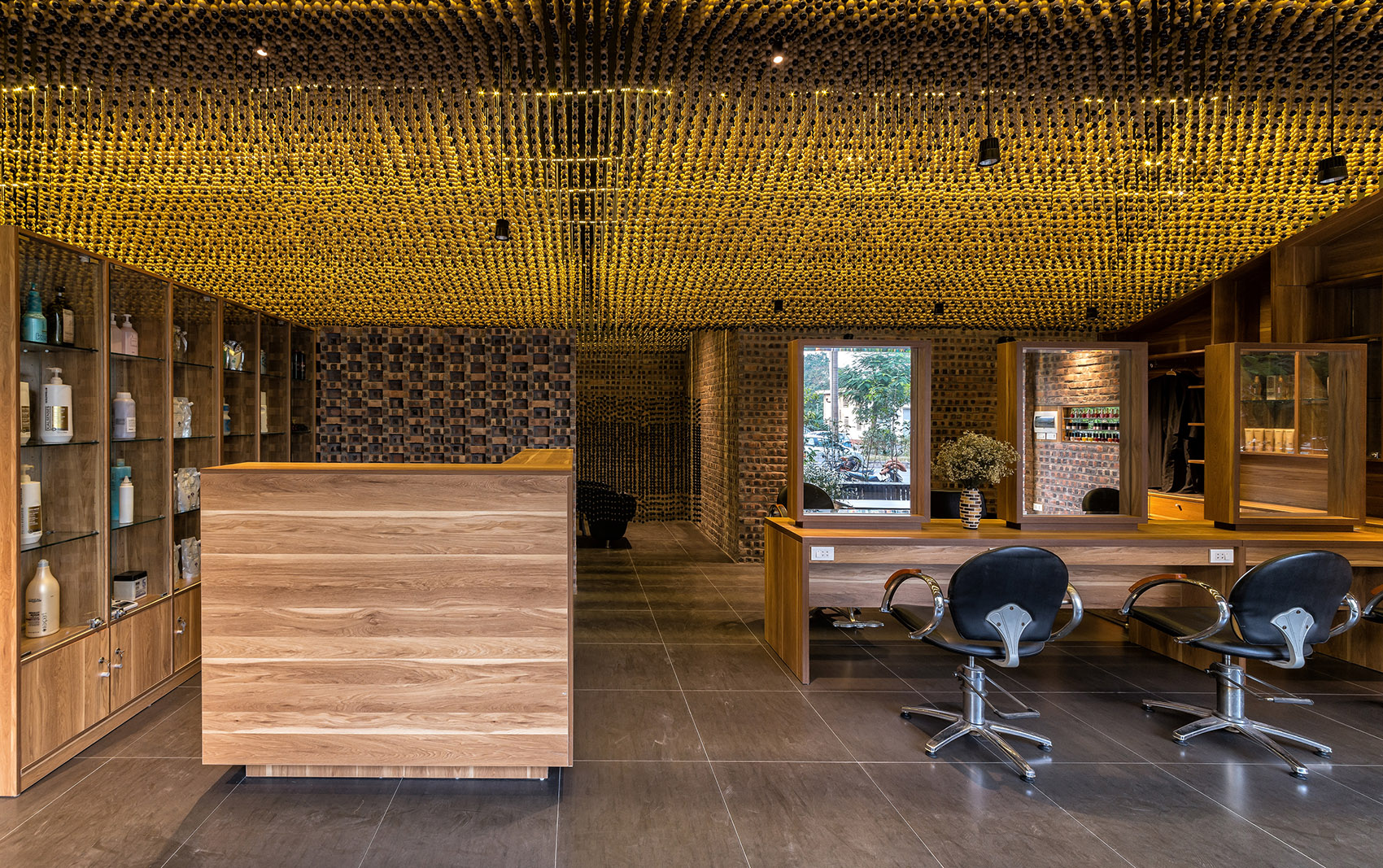 Mành Mành沙龙,越南 / H&P Architects-14