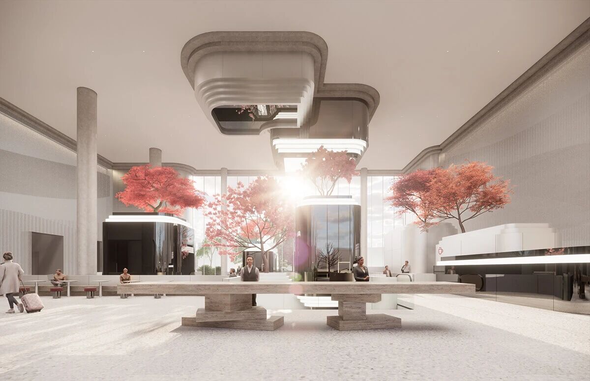 京东 JD 深圳总部丨中国深圳丨室内建筑师王晓蒲,建筑设计师奥雷舍人等-26