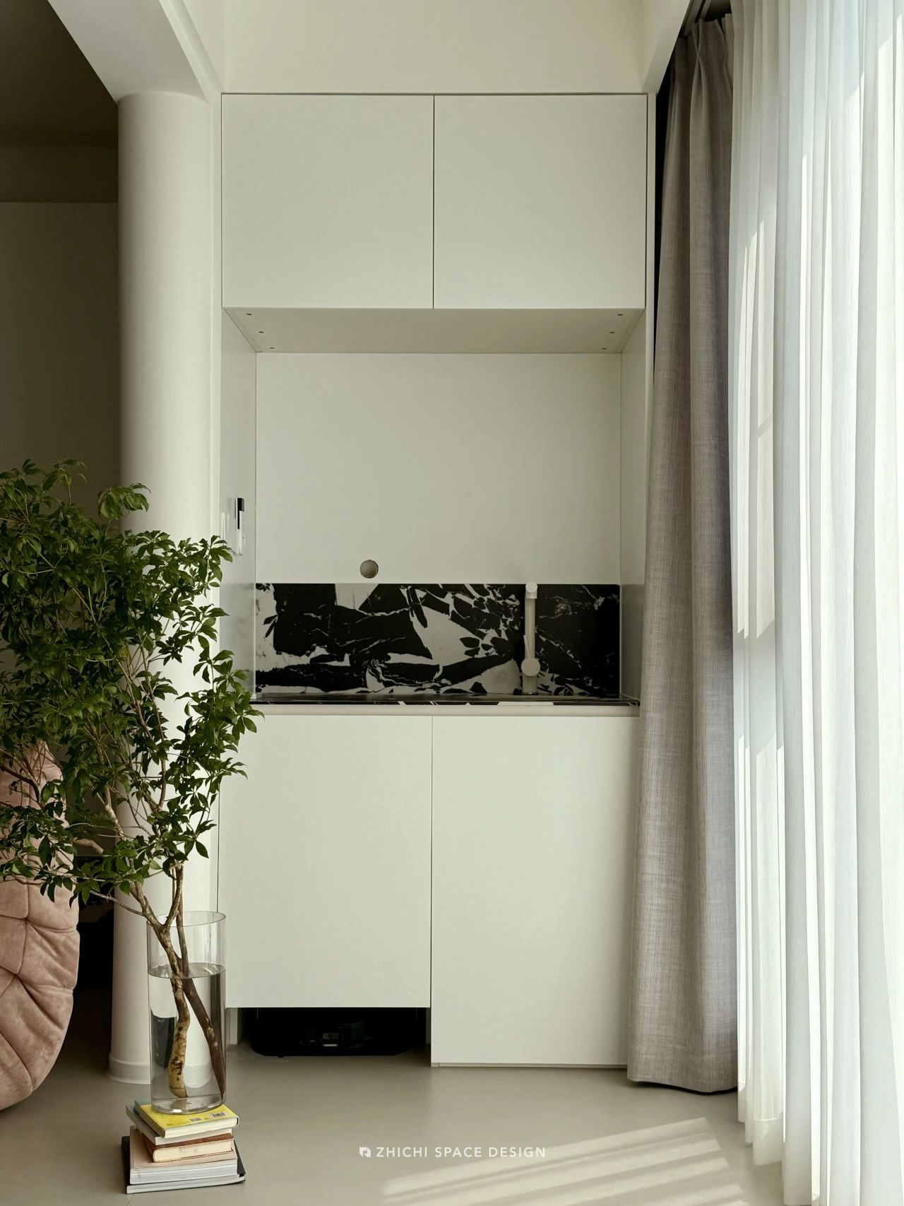 湖北中交越秀知园 128㎡温柔质感丨中国湖北丨武汉咫尺空间设计-40