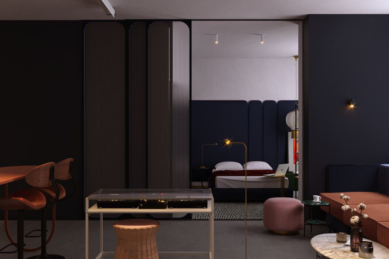 融合多元文化的现代公寓设计丨乌克兰基辅丨725 design-16