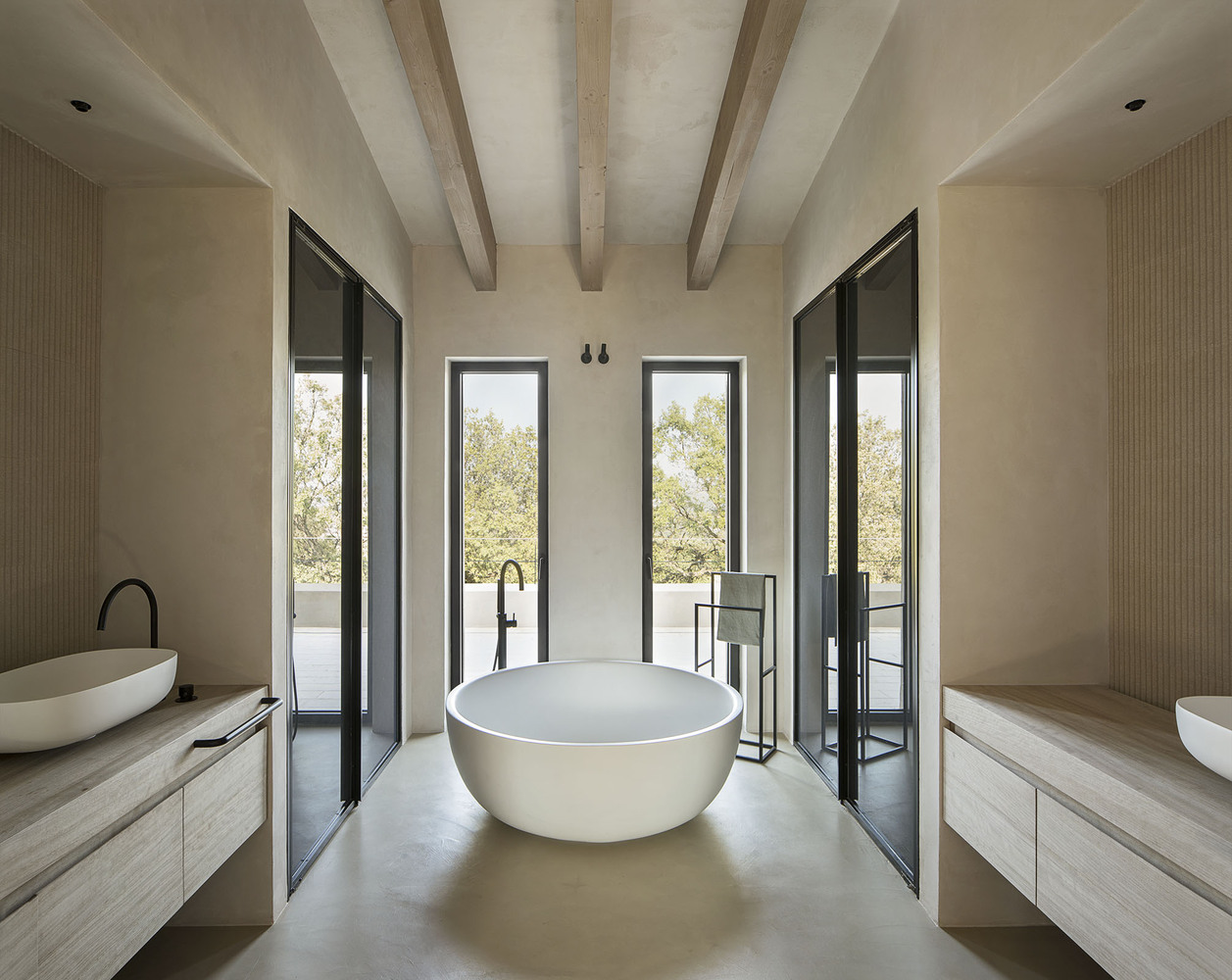 融合自然的地形之家-35