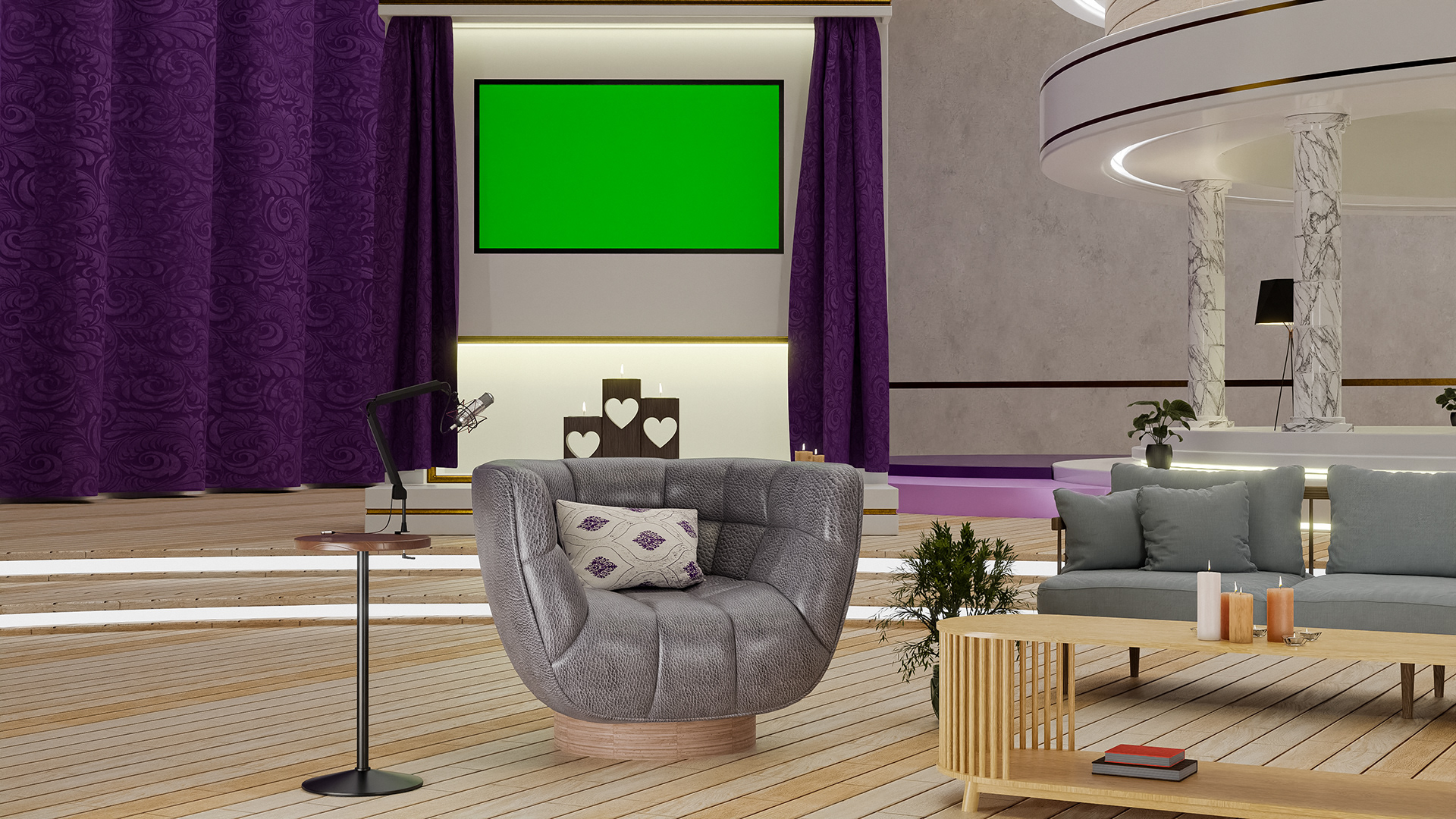 Custom Virtual Green Screen Studios – Real Client-45