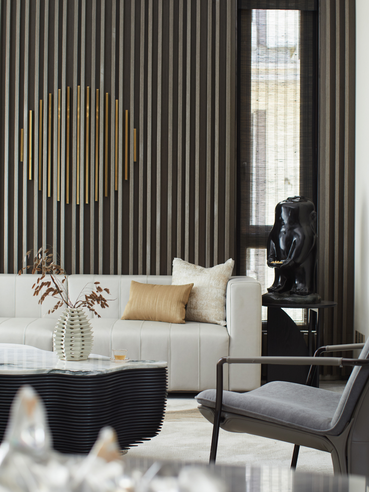 180 ㎡林隐天下合院：中西方的浪漫，高级又不同 | 纳沃设计-9