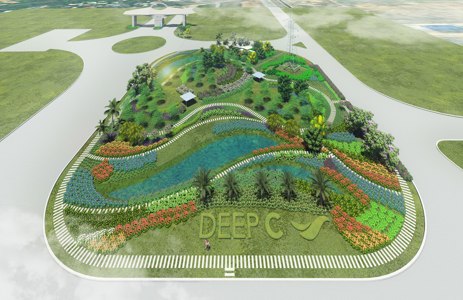 WELLCOME GATE PARK景观项目（工业绿区公园方案2）-7