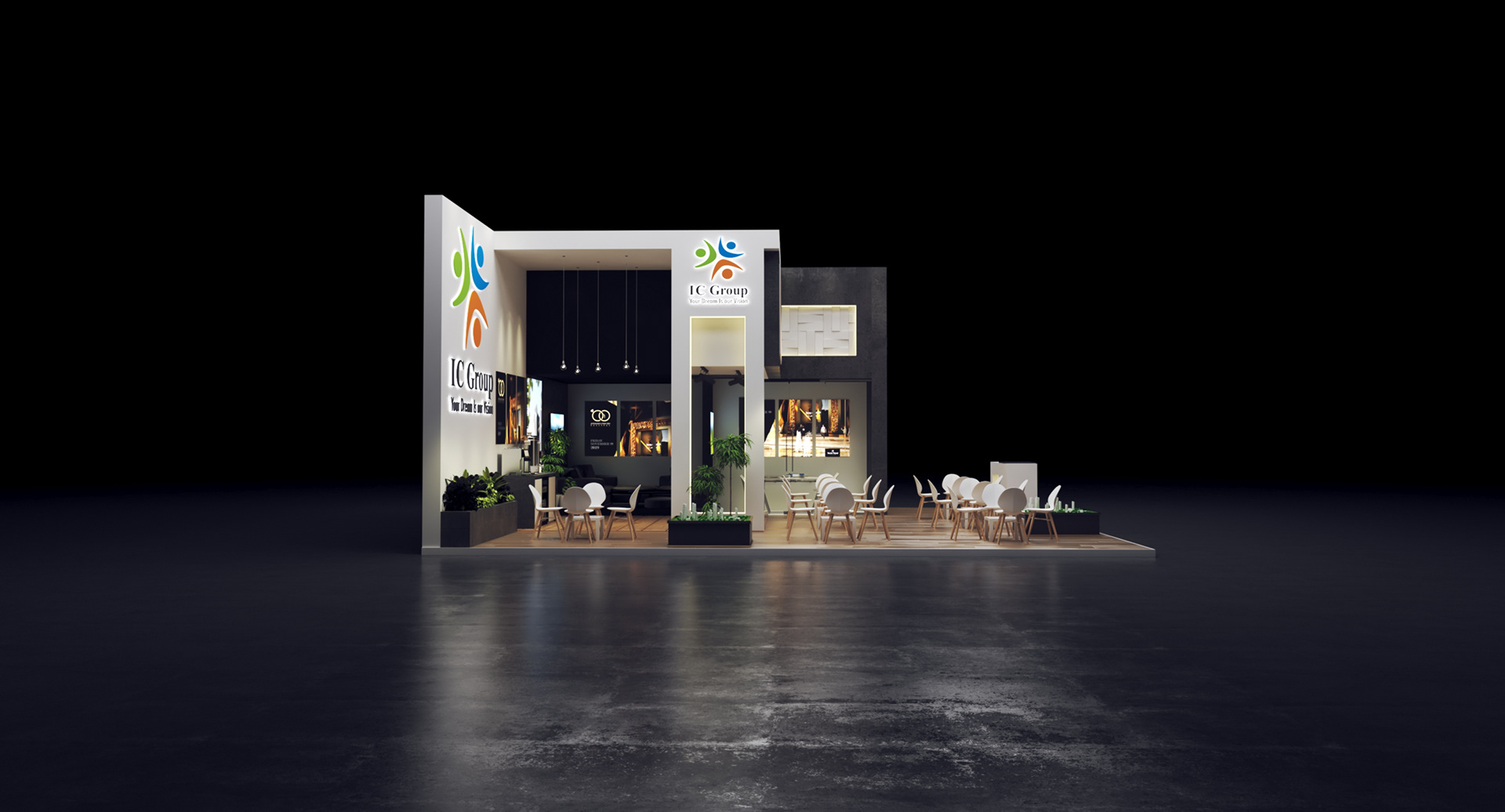 ICG- Egypt - UAE - exhibition stand booth design-2