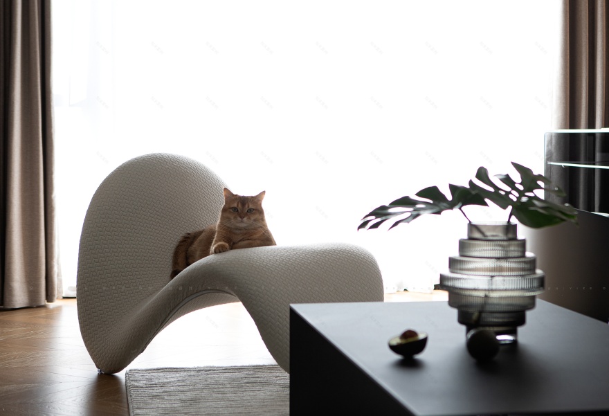 杭州 90㎡平层住宅 · 和光同尘,与时舒卷丨中国杭州-0