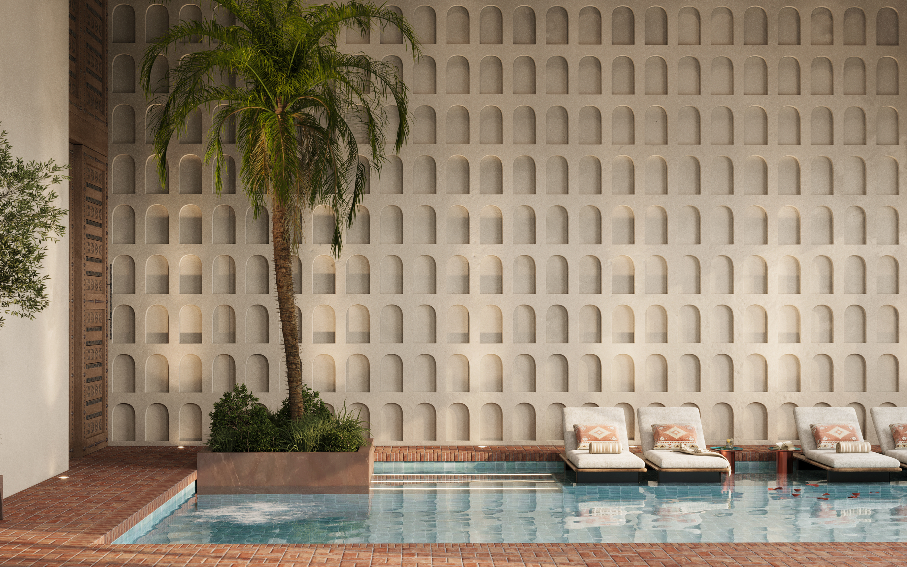 ABHA HOTEL POOL（ABHA酒店泳池）丨沙特阿拉伯丨SHI studio-25