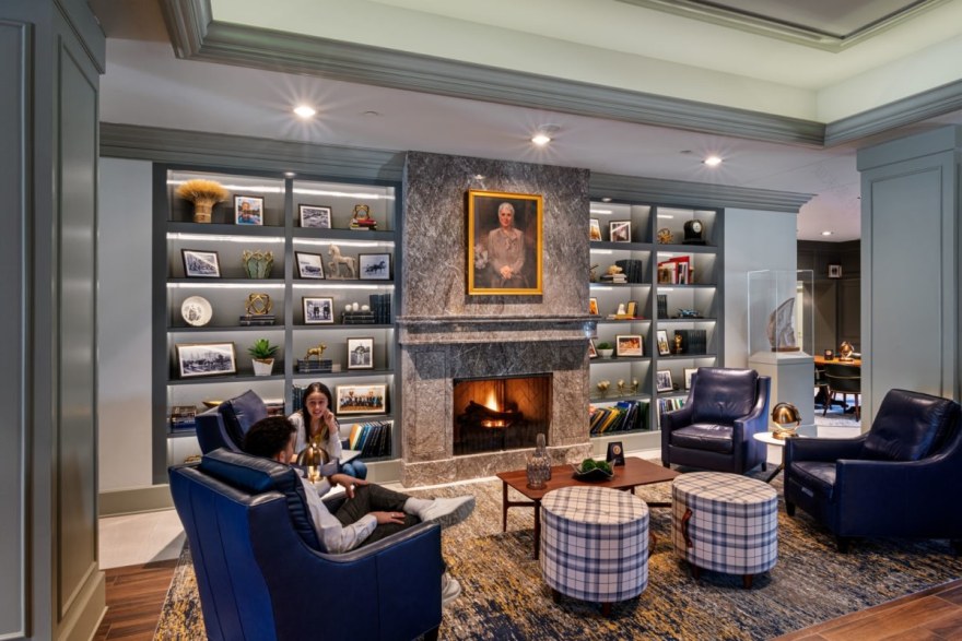 Notre Dame Morris Inn 学生学习空间丨美国本德丨Design Collaborative-8