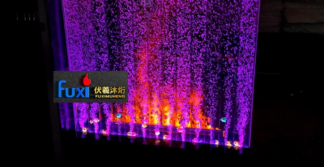 伏羲雾化壁炉风水屏 | 金木水火土元素助运势-30