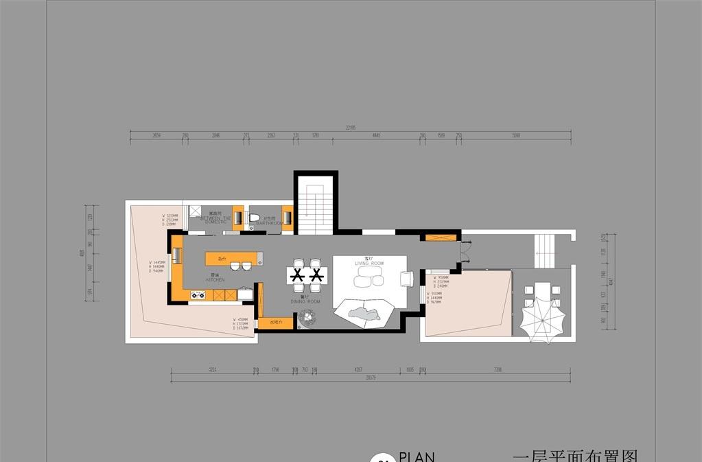 140㎡简约撞色住宅 拥有想要的慢生活-5