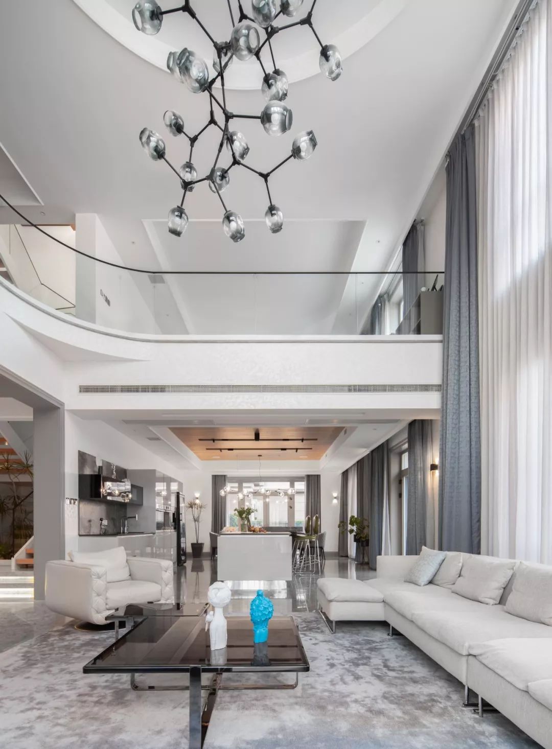 筑美壹号设计丨顶级别墅设计 | 岁月缱绻,澄澈安然!-8