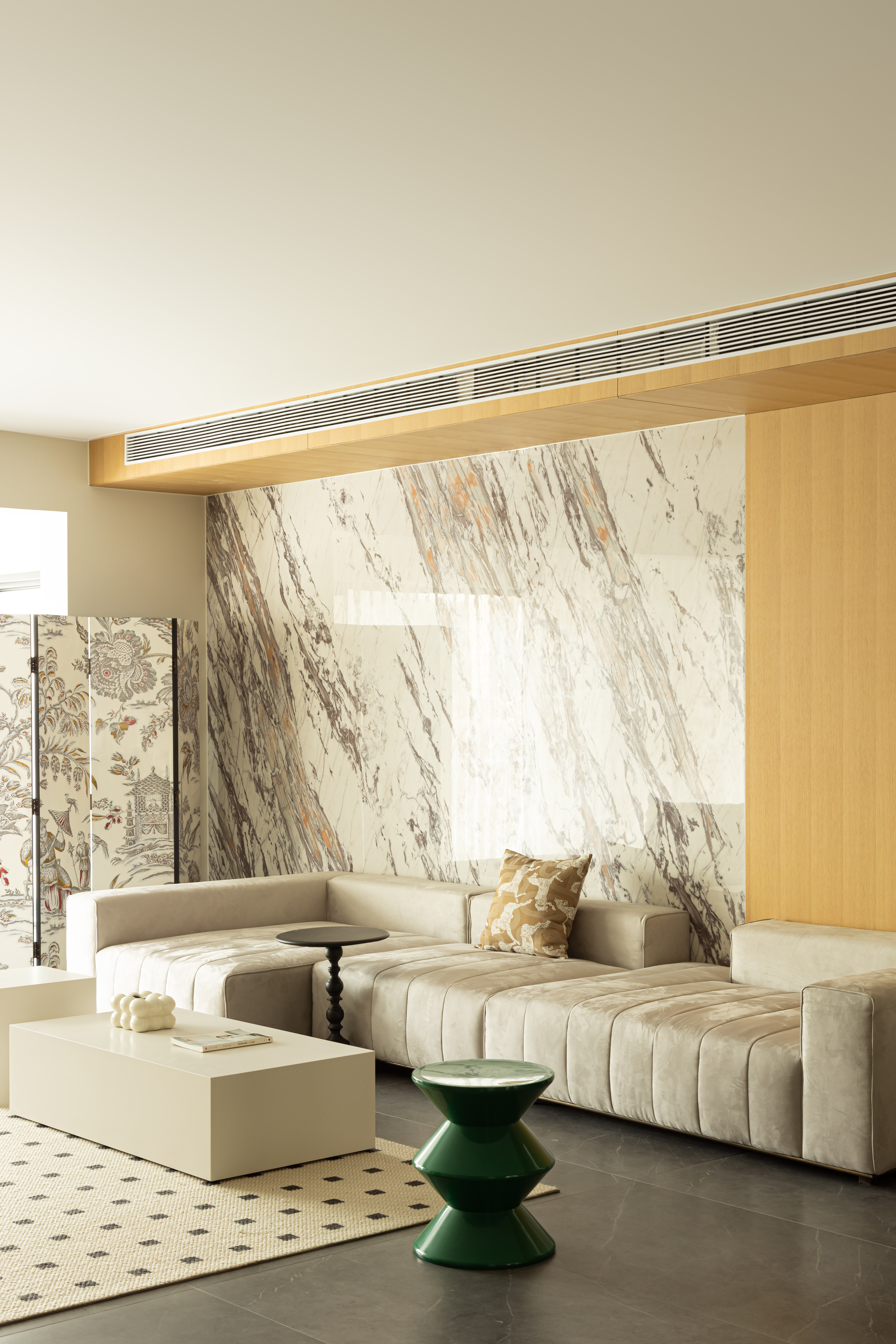 NEI以内新作 | 住宅实景 | 270㎡打造原木色系温馨感-3